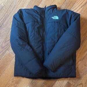 The North Face Kids Black Puffer Jacket - reversible!